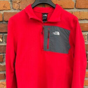 The North Face Crest Quarter-Zip Fleece Pullover With a Secure-Zip Chest Pocket